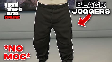 Easiest Way To Get Black Joggers In Gta 5 Online Black Joggers Glitch