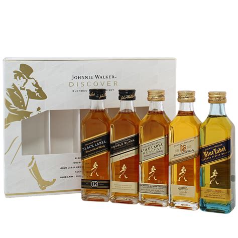 Johnnie Walker Discover T Set 5x5cl The Whisky Shop