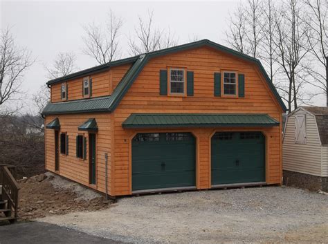 There is a perception that a high top van will not fit in standard garage because of it's height. Gambrel 2- Story Garage | Loft plan, Garage loft, Gambrel roof