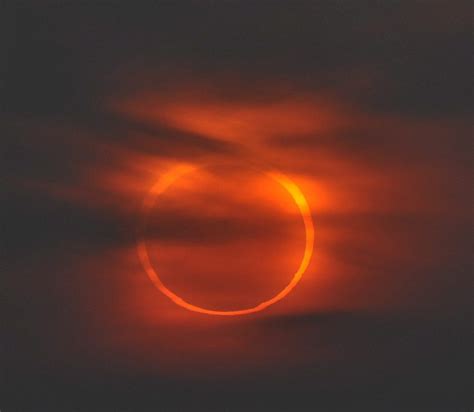 'ring of fire' solar eclipse is seen in various parts of the world. Solar Eclipse January 2010: Sun turns into a blazing ring ...