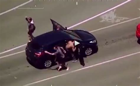 Armed Men Hijack 3 Cars In Qld Police Undergo High Speed Chase
