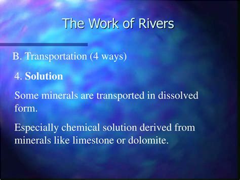 Ppt The Work Of Rivers Powerpoint Presentation Free Download Id227503
