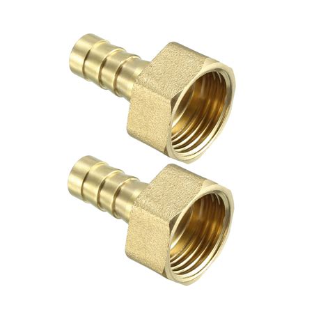 Brass Barb Hose Fitting Connector Adapter 10mm Barbed X 12 Pt Female