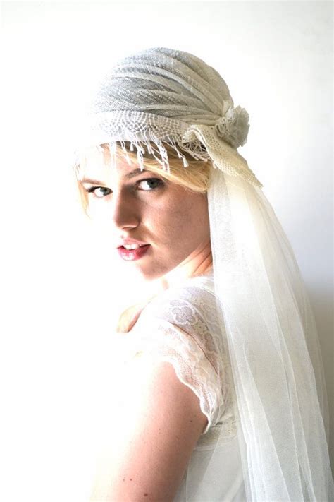 Juliet Veil Vintage Inspired Bridal Cap Flapper Lace By Hazelfaire