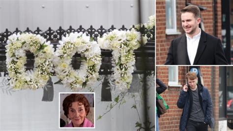 First Look Pictures As Eastenders Films Dot Cotton Funeral Episode