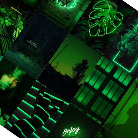 Collage Neon Green Aesthetic Background Img Abe My Xxx Hot Girl