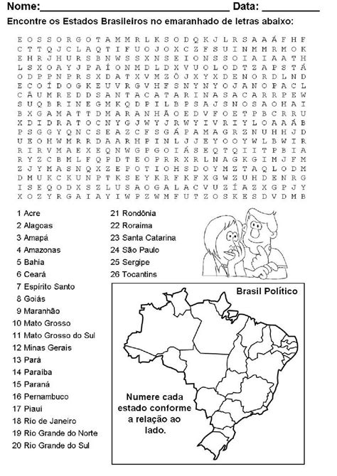 Texto Com Atividades Sobre A Formação Do Território Brasileiro