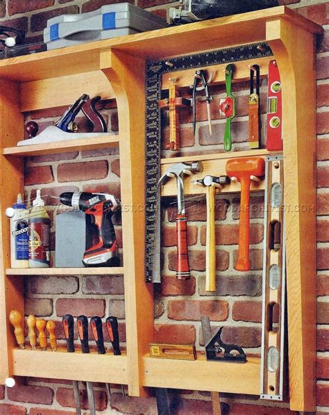 #1906 Wall Tool Rack Plans - Workshop Solutions | Tool rack, Shop