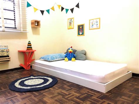 Cama No Chão Infantil