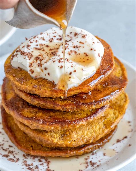 Healthy Pumpkin Pancakes — Recipes
