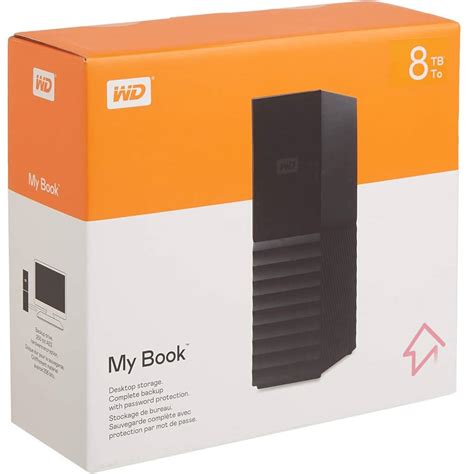 Wd 8tb My Book Desktop External Hard Drive Usb 30 Buy Now