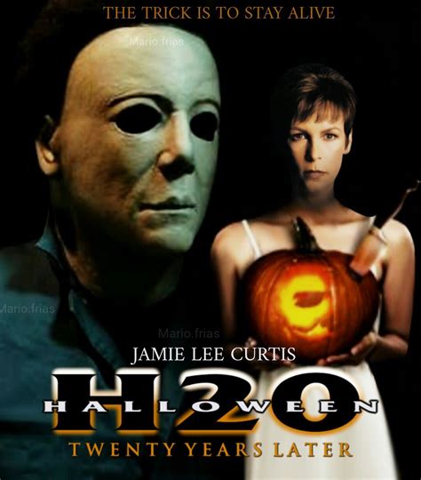 Halloween H20 Horror Movie Slasher Jamie Lee Curtis Halloween Film