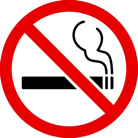 Onlinelabels Clip Art No Smoking Sign