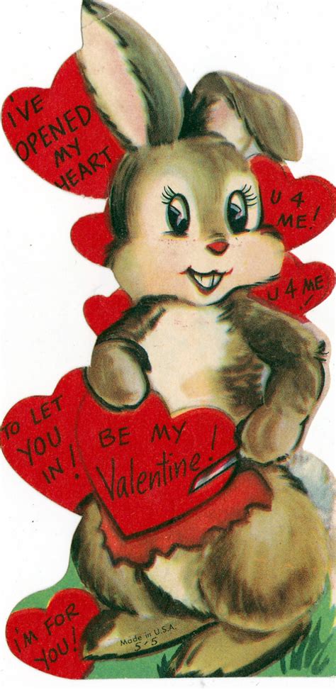 Vintage Childrens Classroom Valentines Day Card 085 Etsy Vintage