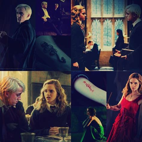 gorgeous draco and hermione collage dramione i love th draco and hermione harry potter