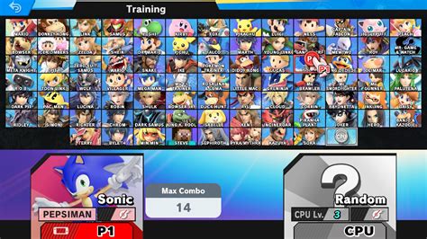 Organized By Reveal Character Select Screen Super Smash Bros Ultimate Mods