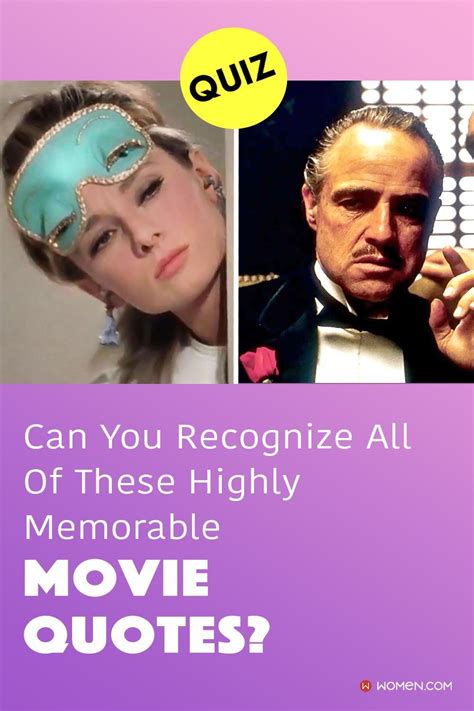 Quiz Can You Recognize All Of These Highly Memorable Movie Quotes Artofit