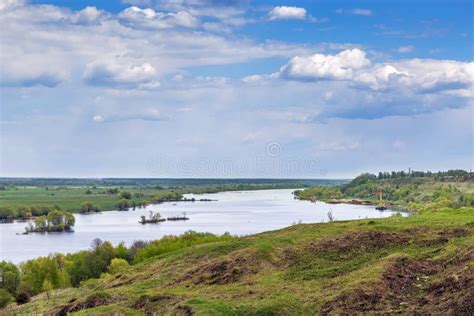 View Of The Oka River Russia Stock Photo Image Of Region Spring