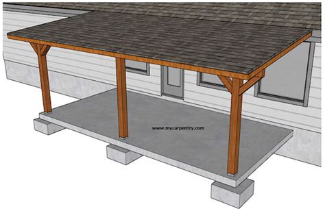 Plan Drawing Of Patio Cover Brooks Capplithe