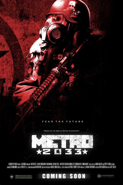 Metro 2033 Movie Poster By Darkestadrenaline On Deviantart Metro