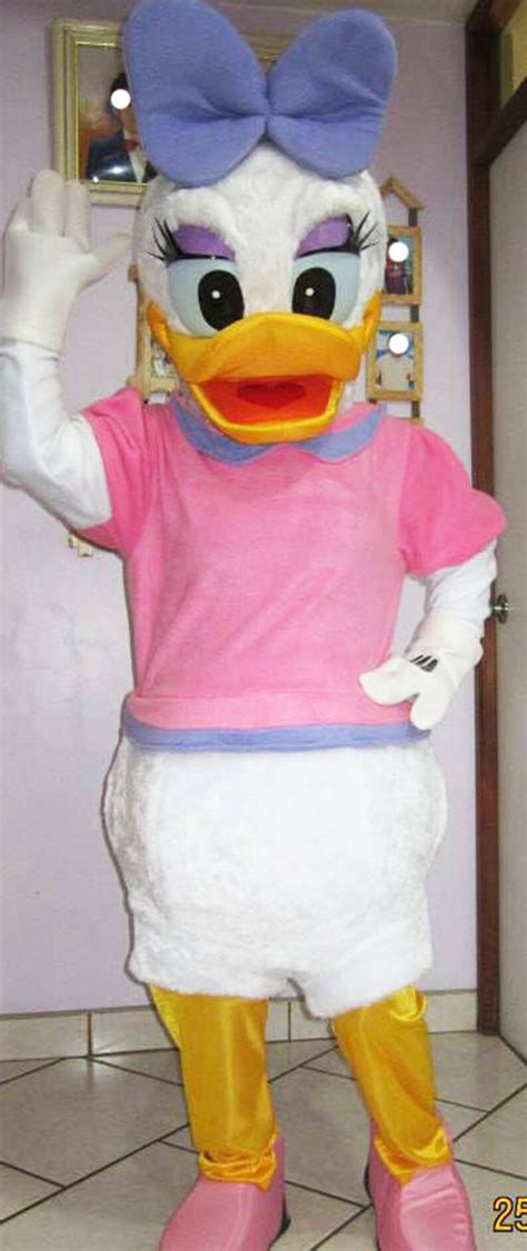 Daisy Duck Mascot Costume Adult Daisy Costume For Sale Etsy