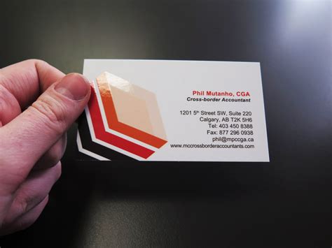 This has the affect of highlighting and drawing attention to that part of the design, but it also provides the additional visual stimulus of having varied textures on a single printed surface. Spot UV Business Cards - Minuteman Press