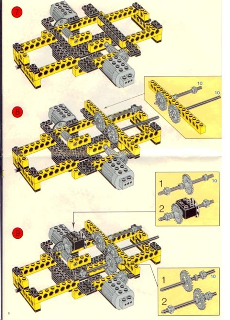 Lego 1092 Technic Control Ii Instructions Dacta