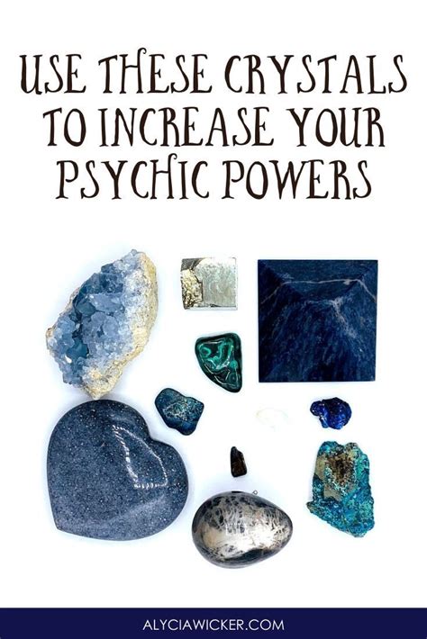 What Are The Crystals For Psychic Abilities — Alycia Wicker Psychic