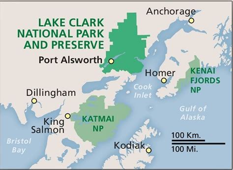 Directions Lake Clark National Park And Preserve Us National Park