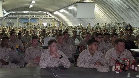 Dvids Images Marines Sailors Cheer On Super Bowl From Camp Wilson