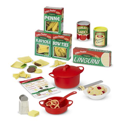 Buy Melissa And Doug Prepare And Serve Pasta Play Food Set Wooden Play
