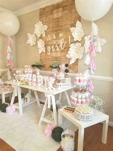 How To Decorate Baby Shower Party Leadersrooms