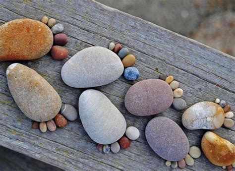 Rocks Can Make Good Feet Nature Art Rock Feet Garden Rock