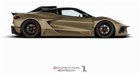 Competition Carbon Shows Off New C8 Corvette Body Kit Gm Authority