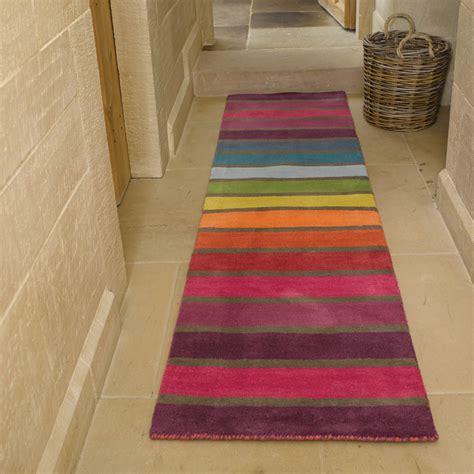 The Striped Design And Vibrant Colours Will Look Great In A Modern Room