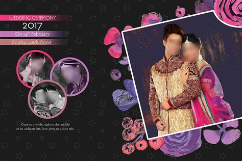 Wedding Album Cover Design Psd 12x36 Free Download Vol 1 Swaroop Creation