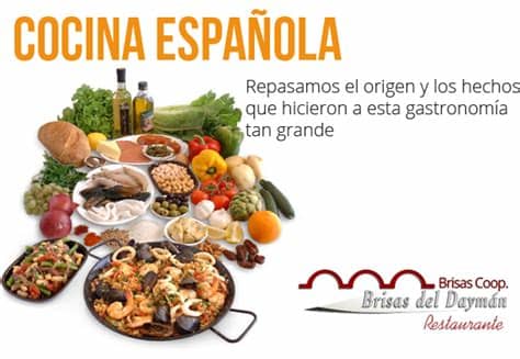 Paella valenciana, arroces, carne, pescado, recetas de pollo. HISTORIA DE LA COCINA ESPAÑOLA