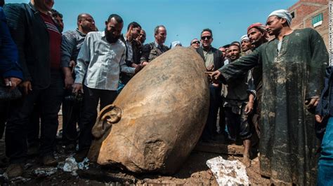 Check Out This 3 000 Year Old Statue Discovered In Egypt Heads Up By Scout Life