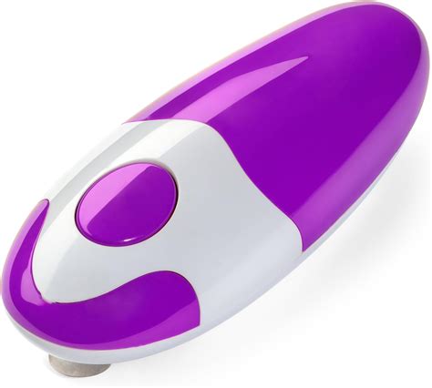 Bartelli Soft Edge Automatic Electric Can Opener Purple