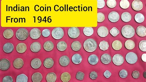 Indian Coin Collection 1946 Onwards Youtube