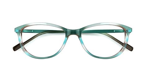 Specsavers Womens Glasses Amber Brown Angular Plastic Acetate Frame