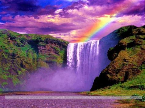 🔥 45 Desktop Wallpapers Waterfalls With Rainbow Wallpapersafari