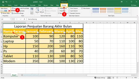 Cara Mengatur Lebar Kolom Tabel Secara Otomatis Dengan Perintah Images