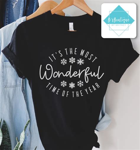 It S The Most Wonderful Time Of The Year T Shirt Etsy