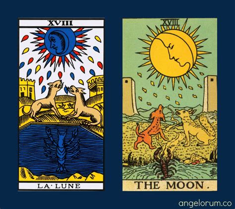 The moon tarot card's true meaning: 7 Facets of the Tarot Moon Card ⋆ Angelorum - Tarot and Healing