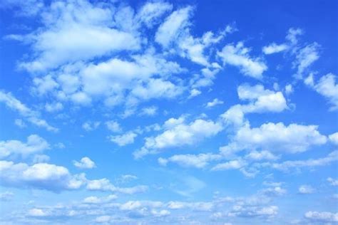 Blue Sky With Clouds May Be Used As Background Photographic Print