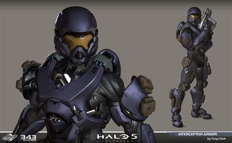 Artstation Halo 5 Interceptor Armor