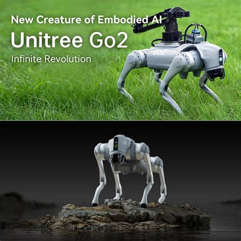 Unitree Go2 Quadruped Robot Dog Unveiled Gets Upgraded With Ai And 4d