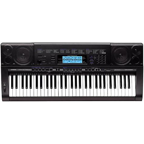 Casio Ctk 5000 Portable Keyboard With Ad12 Adapter Musicians Friend
