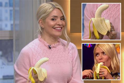 Giggly Holly Willoughby Reveals Amazing Trick For Opening A Banana On This Morning The Irish Sun